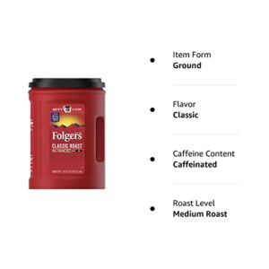 Folgers Coffee, Classic(Medium) Roast, 51 Ounce