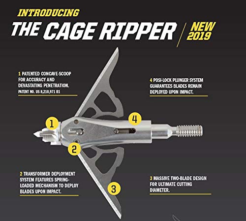 Ramcat Mechanical Broadheads (Cage Ripper)