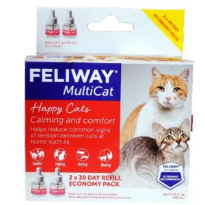 FELIWAY Multicat Diffuser Refill 2 Refills 48ml Each