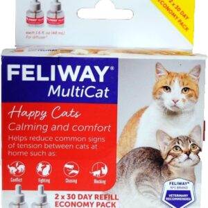 FELIWAY Multicat Diffuser Refill 2 Refills 48ml Each