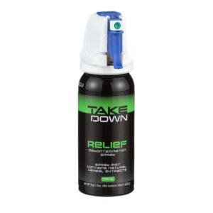 take down oc relief decontamination spray