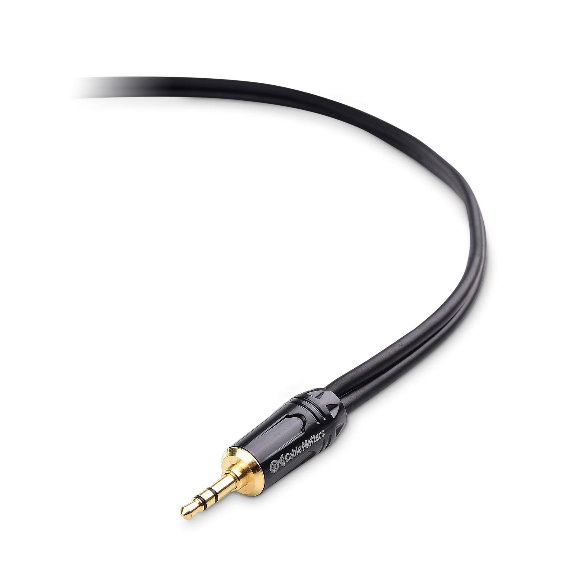 Cable Matters 3.5mm 1/8 Inch TRS to 2 XLR Cable 10 ft, Male to Male Aux to Dual XLR Breakout Cable