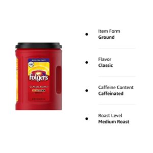 Folgers Coffee, Classic(Medium) Roast, 51 Ounce