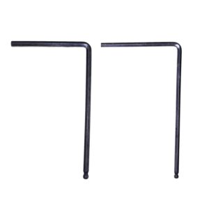 vencetmat 4mm & 5mm truss rod wrench, allen wrench tool ball end for martin acoustic guitar truss rod adjustment and deep or narrow truss adjustment.