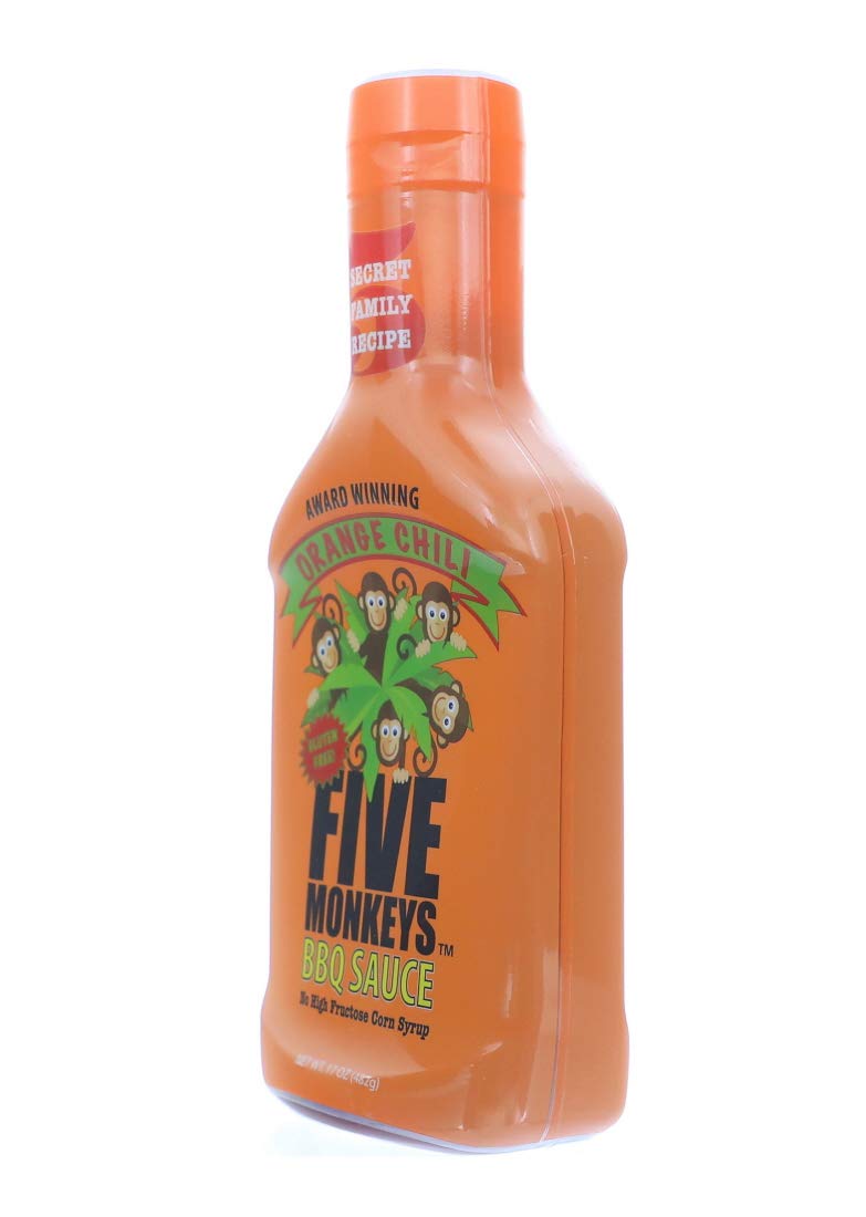 Five Monkeys BBQ Sauce (Orange Chili)