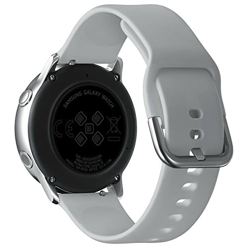 Samsung Galaxy Watch Active - 40mm, IP68 Water Resistant, Wireless Charging, SM-R500N International Version (Silver)