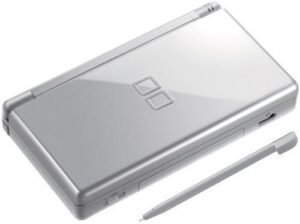 nintendo ds lite metallic silver (renewed)