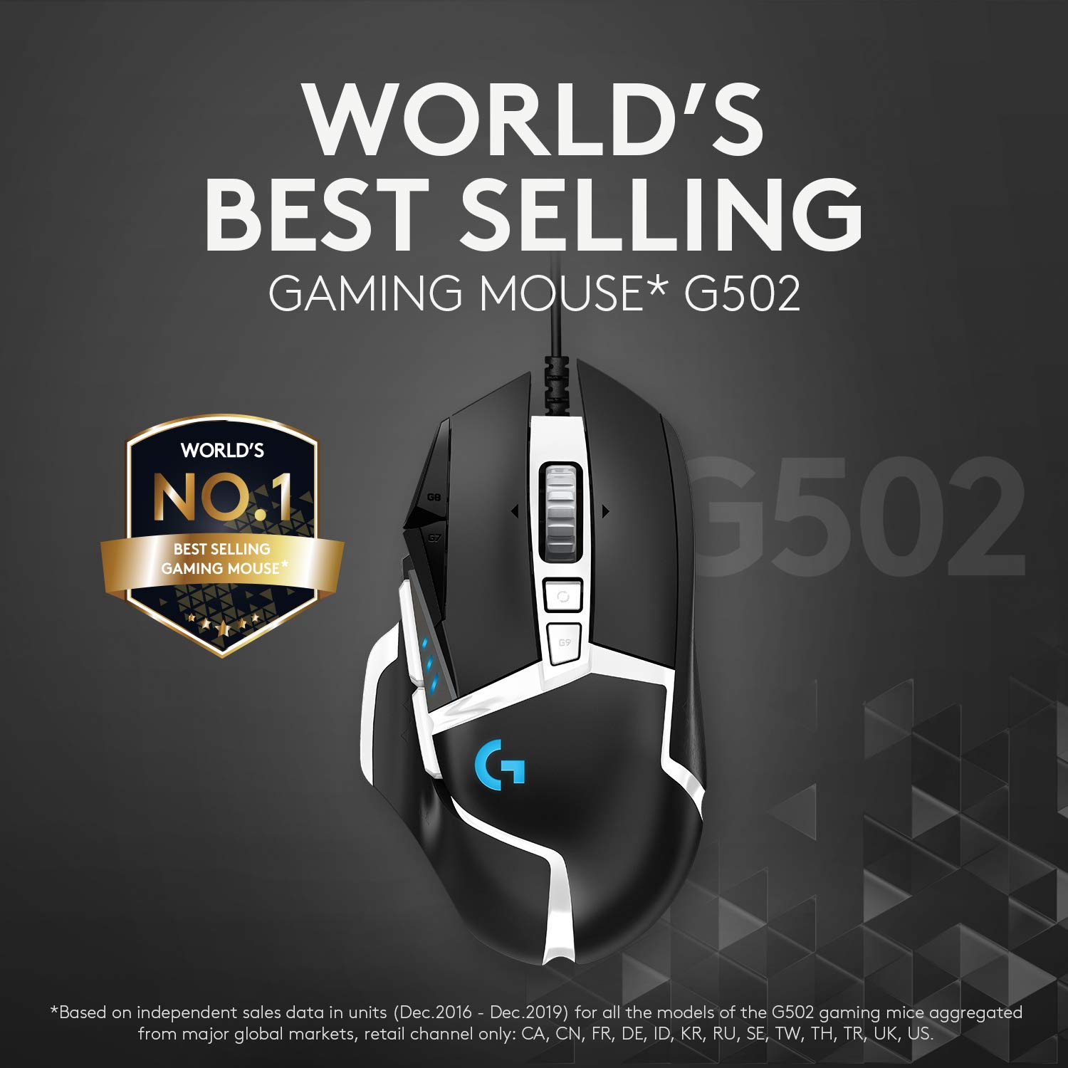 Logitech G502 SE Hero High Performance RGB Gaming Mouse with 11 Programmable Buttons