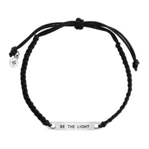 Silpada 'Be the Light' Petite Bar Link Bracelet in Sterling Silver, 10.25"