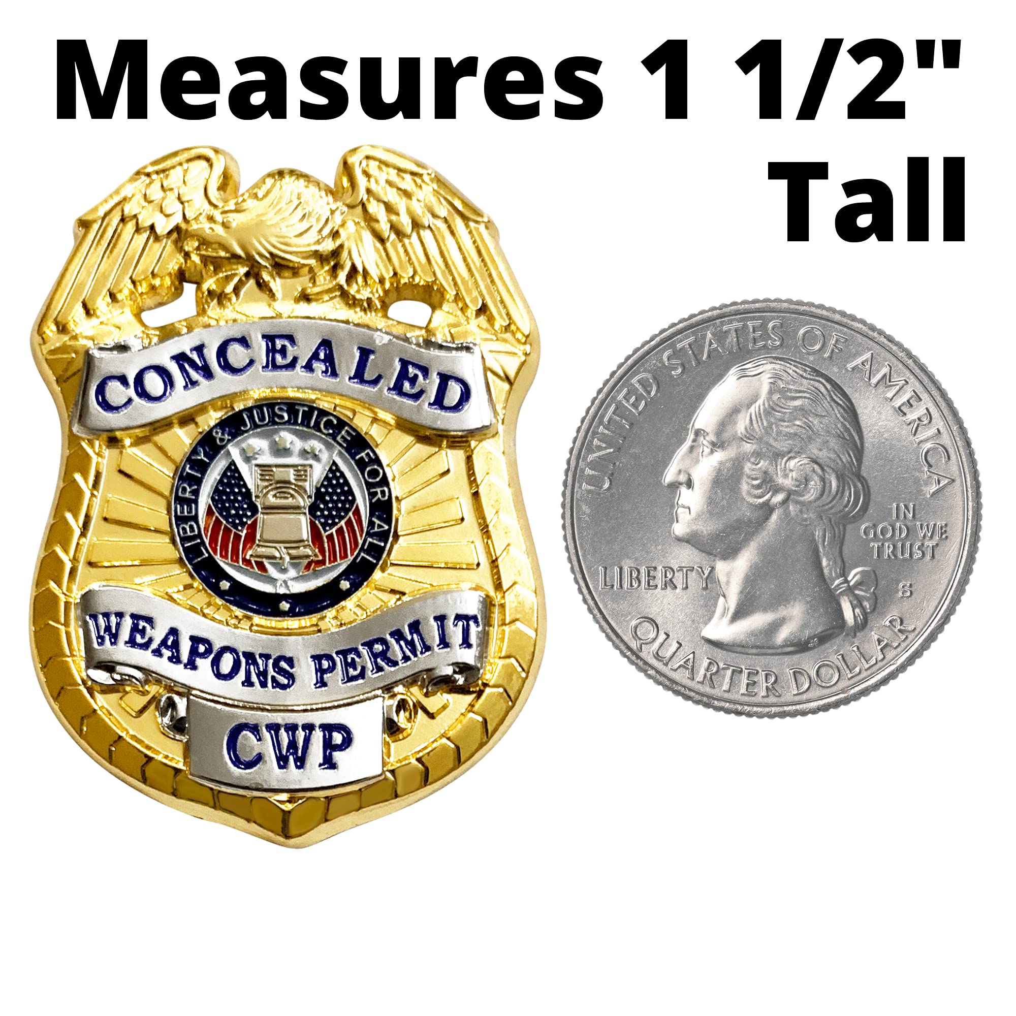 Concealed Weapons Permit Lapel Pin - Metal Pin