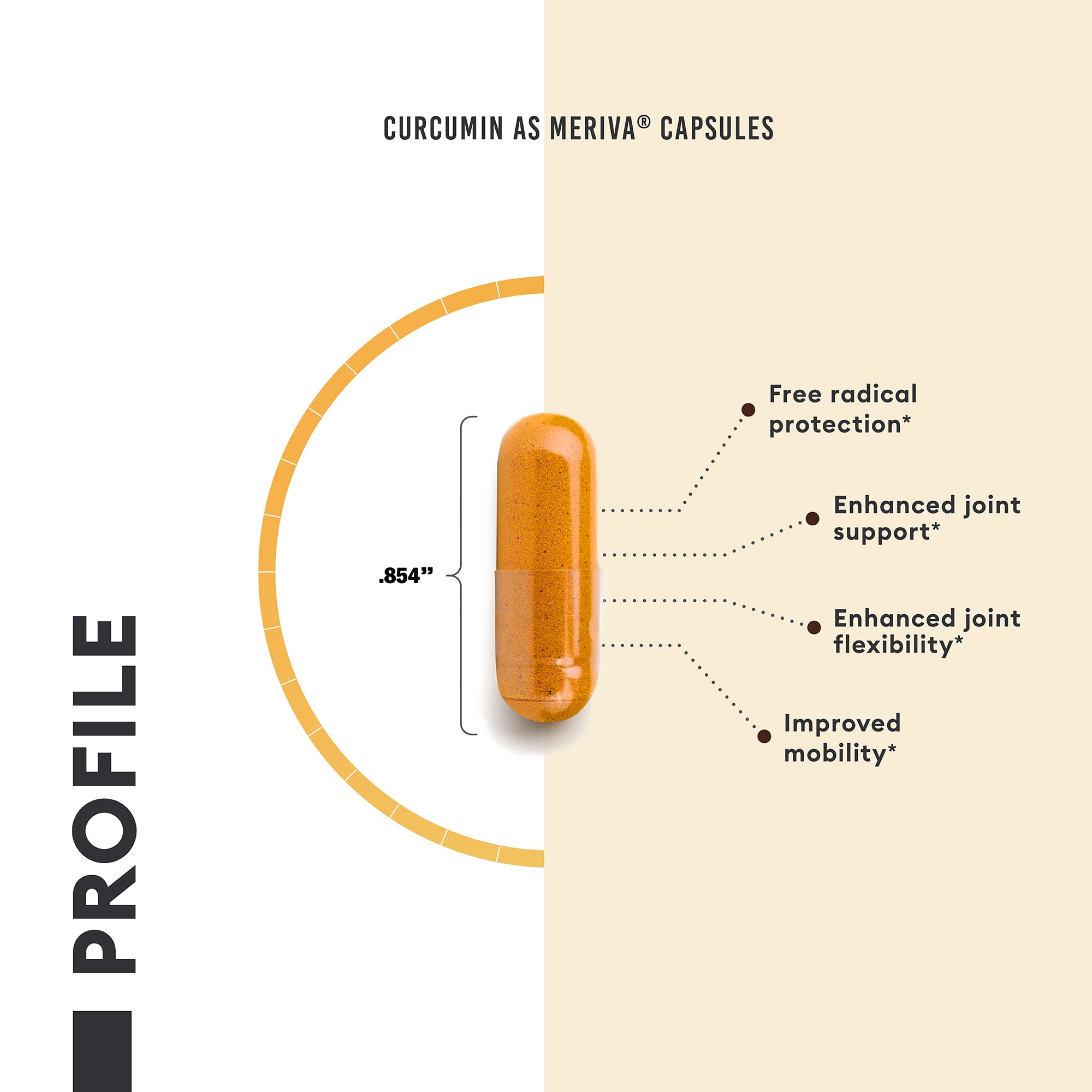 Physician's CHOICE Curcumin Meriva 500 - Clinically Studied - Better Absorption Than Ordinary Turmeric Curcumin Supplements - Scientifically Researched Joint Support - 120 Capsules