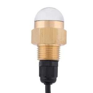 Drain plug light, Marine Boat 12V Brass Glass Blue LED Underwater Light Lamp Drain Plug1/2" NPT Yacht Accessory