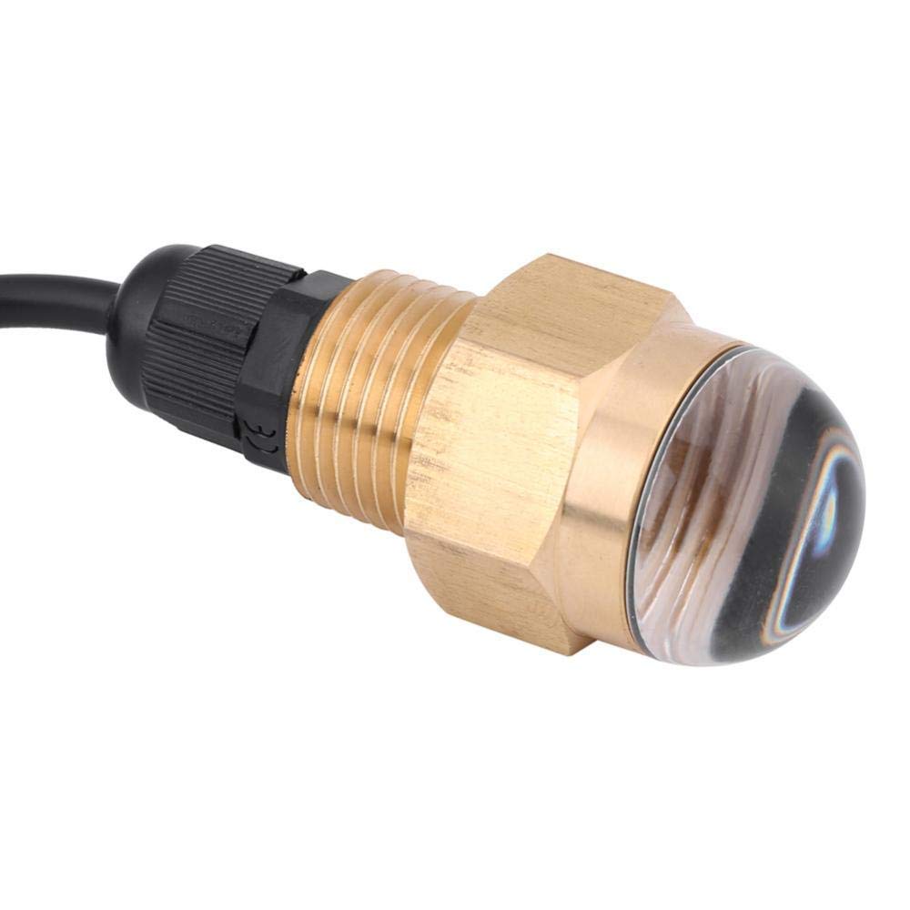 Drain plug light, Marine Boat 12V Brass Glass Blue LED Underwater Light Lamp Drain Plug1/2" NPT Yacht Accessory