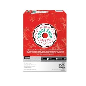 The Original Donut Shop Peppermint Bark Keurig Single-Serve K-Cup Pods, Light Roast Coffee, 96 Count (4 Packs of 24)