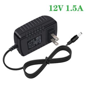 12V Replacement Universal Power Supply Charger Adaptor Fit for Yamaha Keyboard PA PSR YPG YPT DD Series Fit for Yamaha PA130 PA150