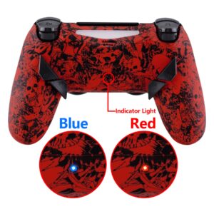 eXtremeRate Demons and Monsters Dawn Programable Remap Kit for PS4 Controller with Upgrade Board & Redesigned Back Shell & 4 Back Buttons - Compatible with JDM-040/050/055 - Controller NOT Included