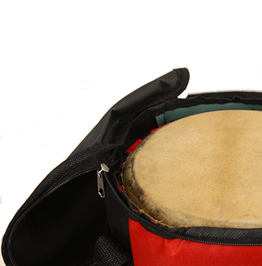 Djembe Bag/African Drum Bags/Backpack style case fits 16" x 26" djembe drums/Djembe Carry Case/Waterproof Tambourine Djembe Drum Storage Case/Djembe accessories