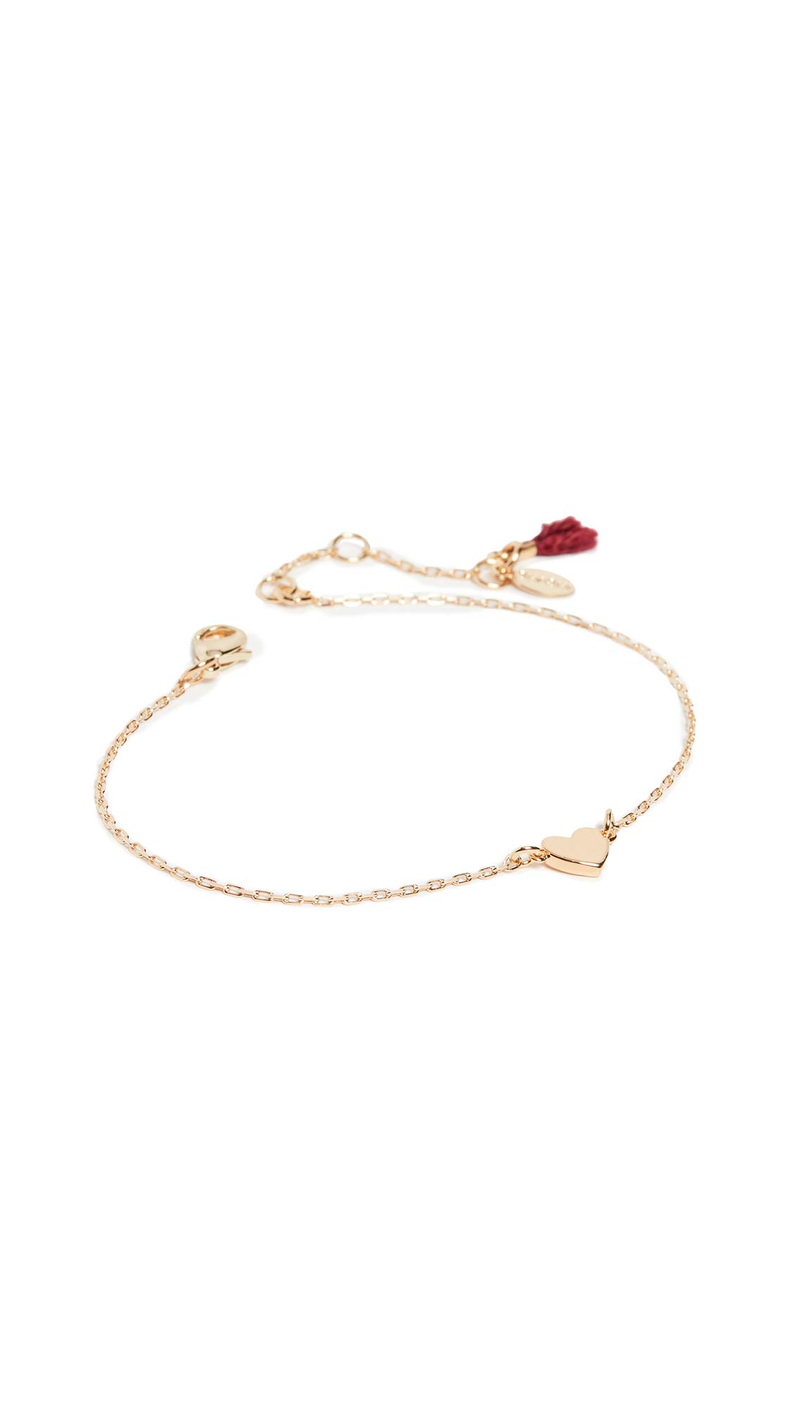 SHASHI Women's Corazon Bracelet, Gold, One Size