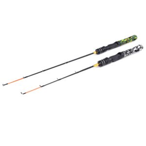 LOVEPET Ice Fishing Rod, Fishing Rod, Straight Shank, Raft Fishing Rod,Short Section Winter Fishing Rod, Fishing Tackle 60cm