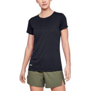 under armour women's ua tactical tech™ short sleeve xs black