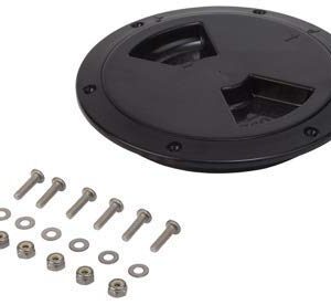 Sea-Lect Designs 4" Quarter-Turn Deck Plate w/Internal Collar