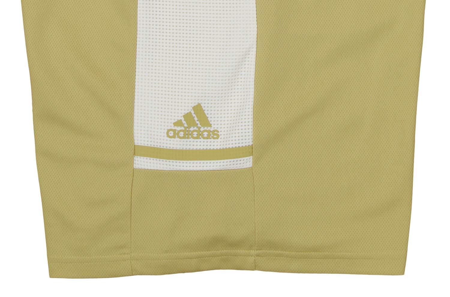 adidas Game Built Player Climalite Short with Pockets, Sand- White Large