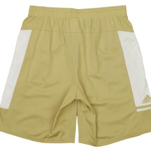 adidas Game Built Player Climalite Short with Pockets, Sand- White Large