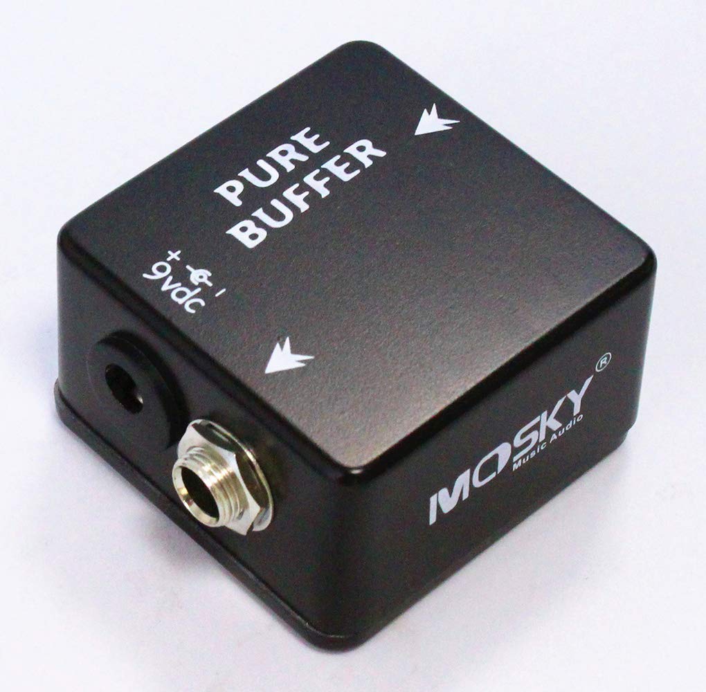 YMUZE MOSKYAudio Mini Pure Buffer Effect Pedal Full Metal Shell lightweight and durable