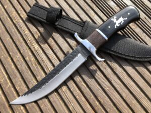 perkin 11 inches hunting knife fixed blade with sheath