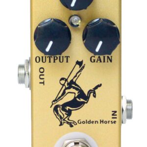 YMUZE Moskyaudio Golden Horse Guitar pedal with Overdrive Function