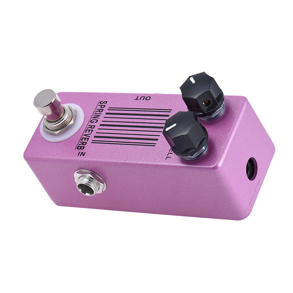 YMUZE Moskyaudio Mini Spring Reverb Guitar Effect Pedal