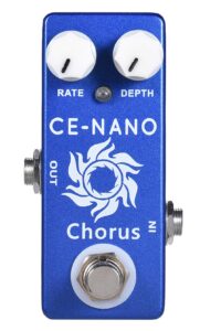 ymuze moskyaudio mini ce-nano chorus effect pedal creating some fresh and extensive chorus effects