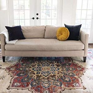 Unique Loom Utopia Collection Traditional Classic Vintage Inspired Area Rug with Warm Hues, 2' 2" x 3' 1" Rectangle, Cream/Blue