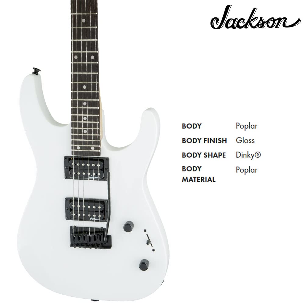 Jackson JS Series Dinky JS12, Amaranth Fingerboard, Snow White Electric Guitar