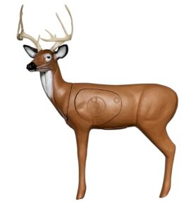 pro hunter double duty buck deer archery target - for compound, crossbow, youth bow and traditional bows