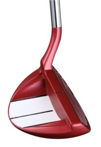 right handed men's money club 37° fire red golf chipper save easy strokes