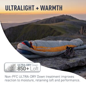 Sea to Summit Spark Ultralight Down Sleeping Bag, 18-Degree, Regular