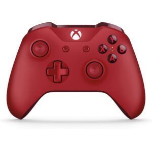 xbox wireless controller - red (renewed)