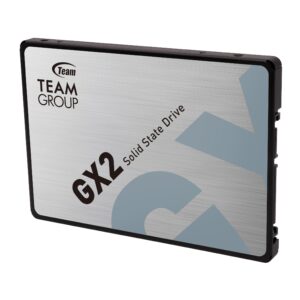 TEAMGROUP GX2 1TB 3D NAND TLC 2.5 Inch SATA III Internal Solid State Drive SSD (Read Speed up to 530 MB/s) Compatible with Laptop & PC Desktop T253X2001T0C101