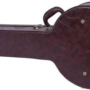 Crossrock CRW600BJBR Wooden case for 5 String Resonator Banjo, Vintage Brown (CRW620BJBR)