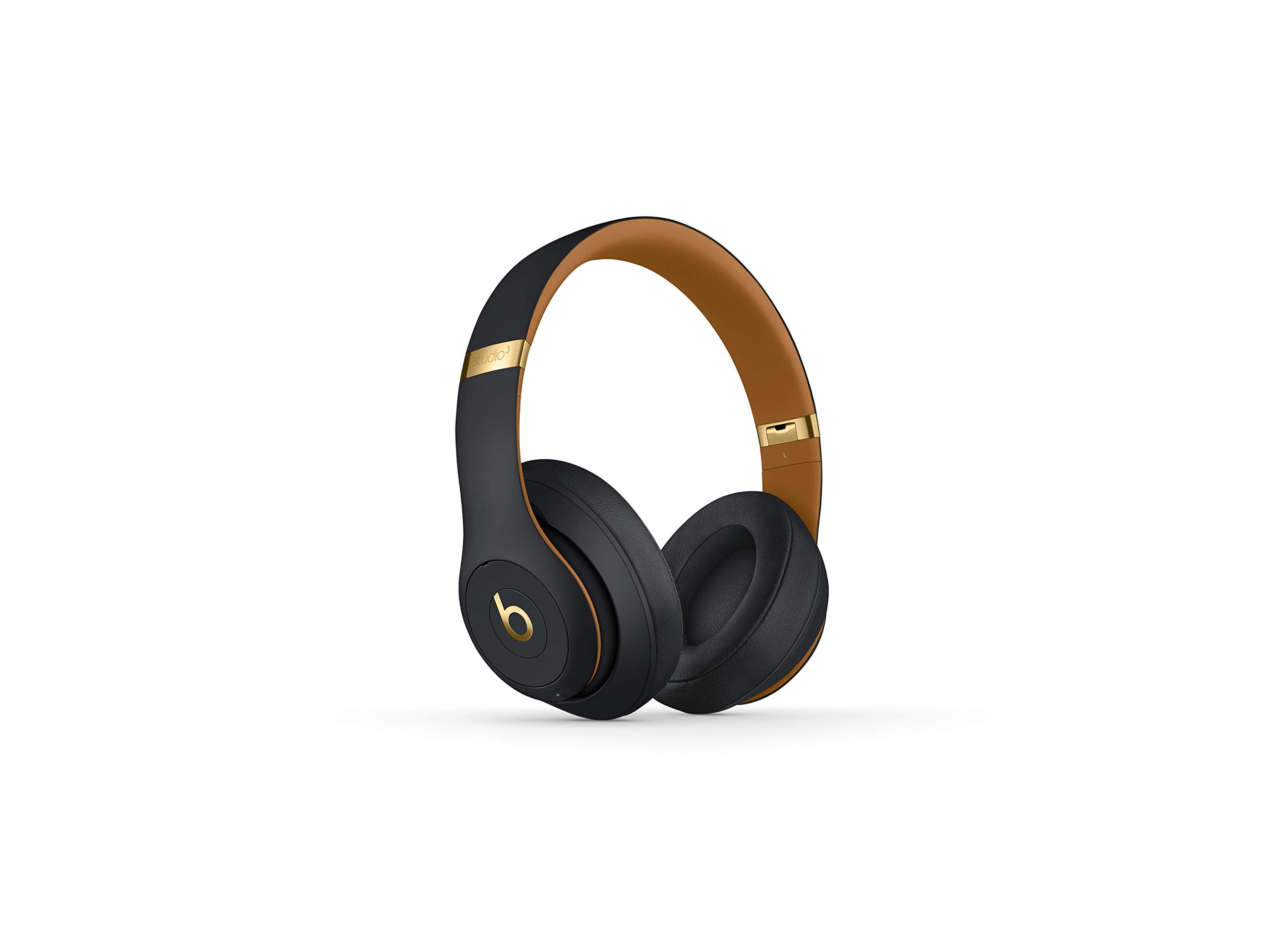 Beats Studio3 Wireless Over-Ear Headphones The beats Skyline Collection - Midnight Black (Renewed)