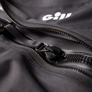 Gill Dry suit - Fully Taped & Waterproof Ideal for Watersports such as Dinghy, Sailing, Kayaking & Paddleboard (Black, M)