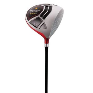 men's money club high launch 520cc 10.5° golf driver. right handed premium ultra forgiving regular flex graphite shaft with tour velvet grip