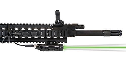 Viridian X5L Gen 3 Universal Green Laser, 500 Lumens Tactical Light, Black, Fits: Rifles/Shotguns, Remote Switch