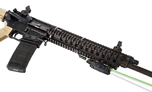 Viridian X5L Gen 3 Universal Green Laser, 500 Lumens Tactical Light, Black, Fits: Rifles/Shotguns, Remote Switch