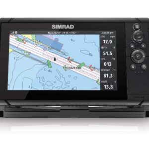 Simrad Cruise 9-9-inch GPS Chartplotter with 83/200 Transducer, Preloaded C-MAP US Coastal Maps