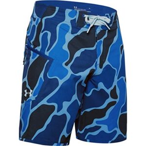 Under Armour Men's Tide Chaser Boardshorts, Versa Blue (486)/Rift Blue, 30