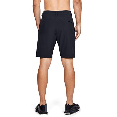 Under Armour Men's Mantra Shorts, Black (001)/Pitch Gray, 36