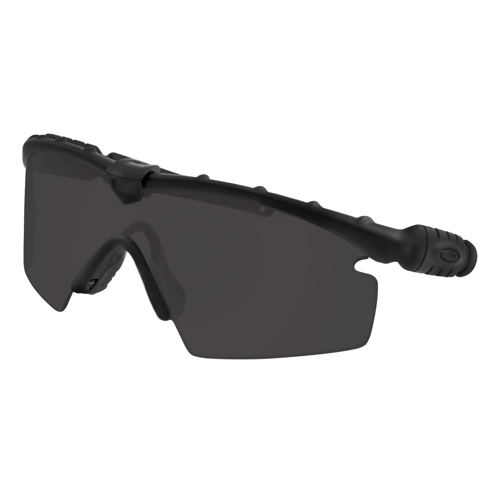 Predrox Dark Black Si Ballistic M Frame 2.0 Lenses & Rubber Kits Replacement for Oakley Sunglass Polarized