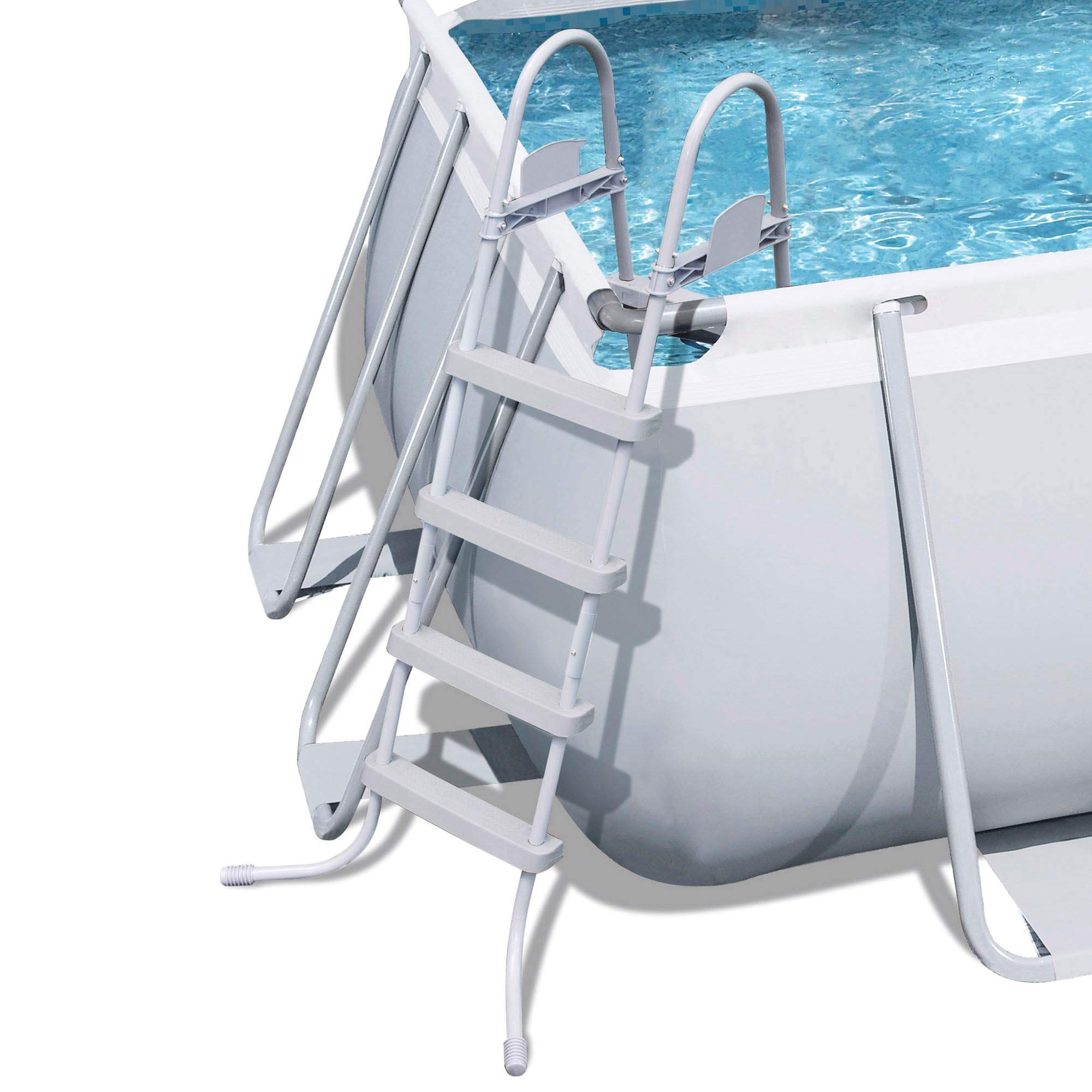 Bestway 18ft x 108in Above Ground Pool Set w/Ladder, Pump & Cartridges (2 Pack)